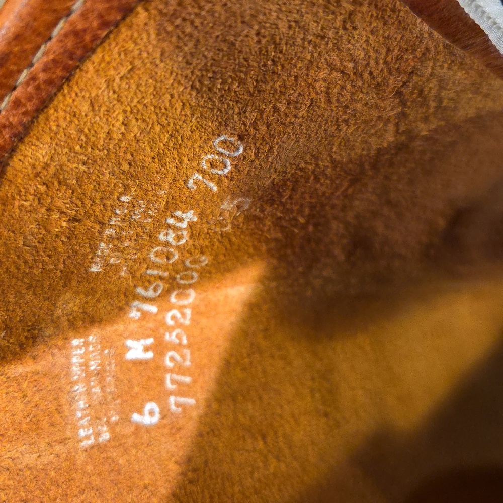 Ladies FRYE Cognac Belted Harness Boots - Picture 6 of 6